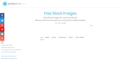 Desktop Screenshot of photostockeditor.com